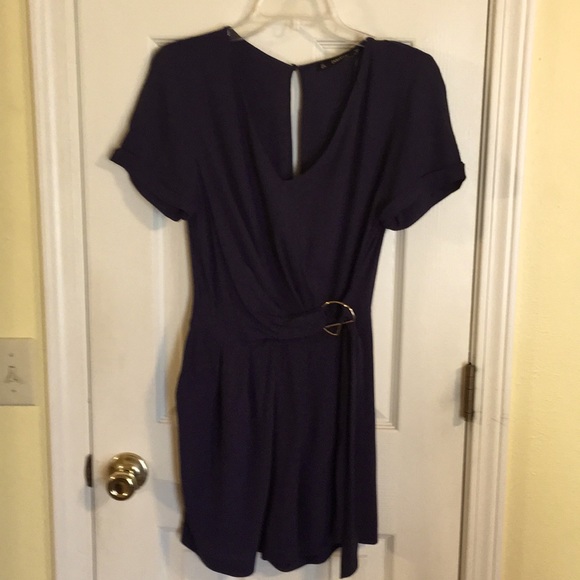 Zara Pants - Zara Navy Shorts Romper